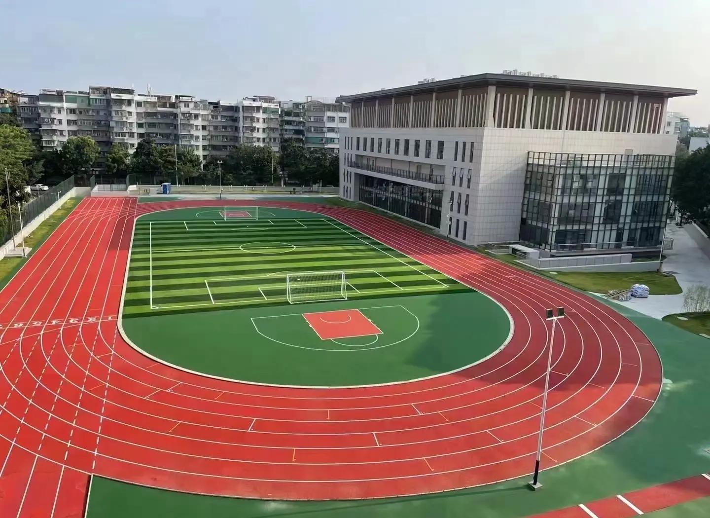 福州市硅PU塑胶篮球场 - 价格